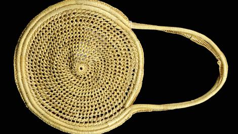 Flat round bag Western Australian Museum